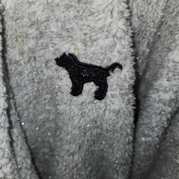 PINK Grey and Black Robe, Sparkles Throughout, Size M/L, Preloved - Picture 2 of 5